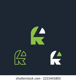 Alphabet letters Initials Monogram logo RL LR