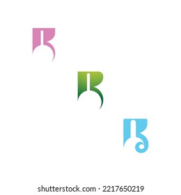 Alphabet letters Initials Monogram logo RR R