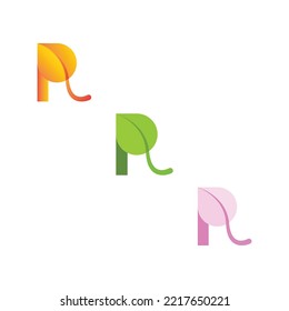Alphabet letters Initials Monogram logo RR R