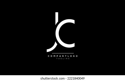 Alphabet letters Initials Monogram logo JC,JC  INITIAL,JC  letter