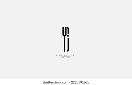Alphabet letters Initials Monogram logo YE EY Y E