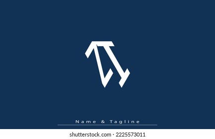 Alphabet letters Initials Monogram logo ZI , IZ
