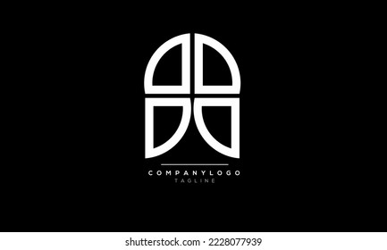 Alphabet letters Initials Monogram logo A, A INITIAL, A letter