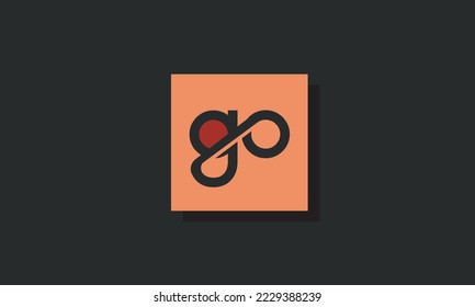 Alphabet letters Initials Monogram logo GO, OG, G and O