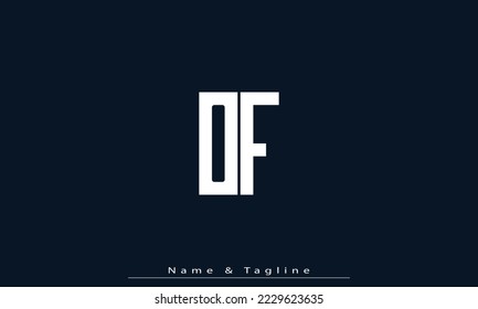 Alphabet letters Initials Monogram logo NF , FN