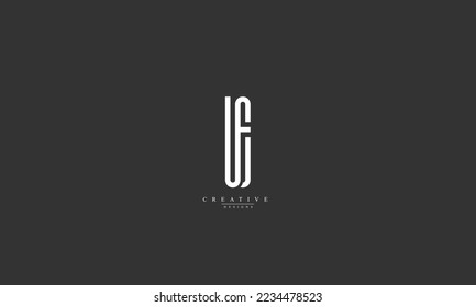 Alphabet letters Initials Monogram logo UE EU U E