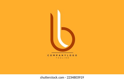 Alphabet letters Initials Monogram logo LB,LB  INITIAL,LB  letter