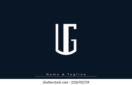 Alphabet letters Initials Monogram logo TG , GT