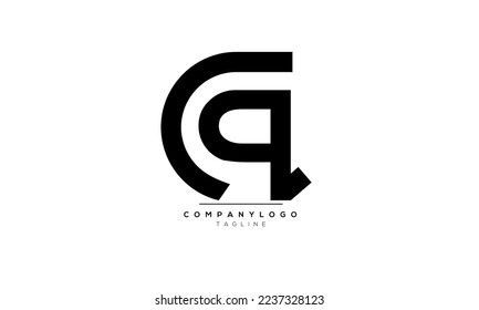Alphabet letters Initials Monogram logo CQ,CQ  INITIAL,CQ  letter