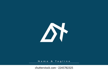 Alphabet letters Initials Monogram logo OX , XO