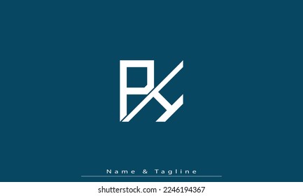 Alphabet letters Initials Monogram logo PH , HP