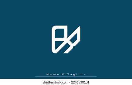 Alphabet letters Initials Monogram logo PR , RP