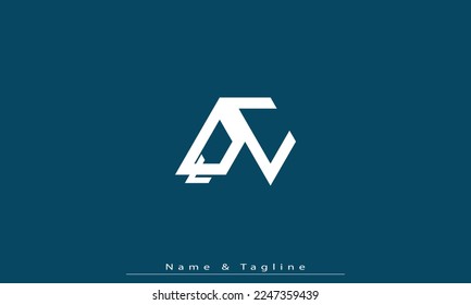 Alphabet letters Initial Monogram Logo QC, CQ