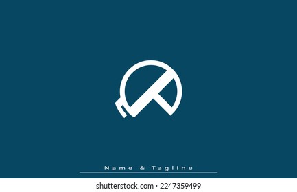 Letras alfabéticas Iniciales Monograma QP , PQ