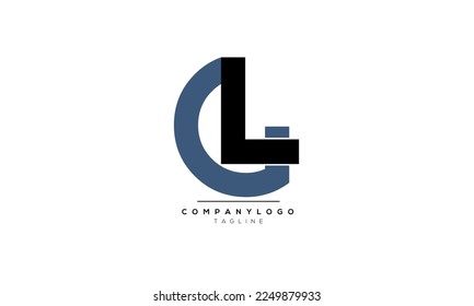 Alphabet letters Initials Monogram logo GL,GL  INITIAL,GL  letter