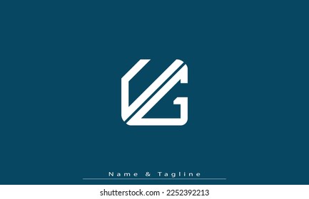 Alphabet letters Initials Monogram logo UG , GU