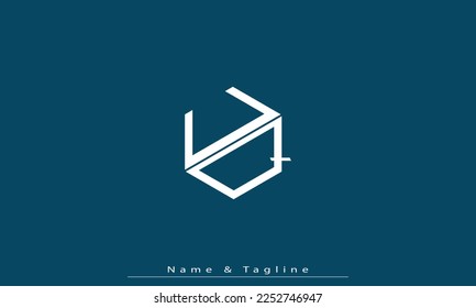 Letras alfabéticas Iniciales Logo Monograma UQ , QU