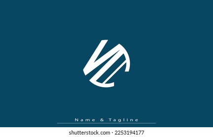 Alphabet letters Initials Monogram logo VA , AV