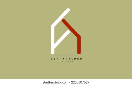 Alphabet letters Initials Monogram logo FA,FA  INITIAL,FA  letter