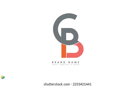Alphabet letters Initial Monogram Logo CB, BC, C und B