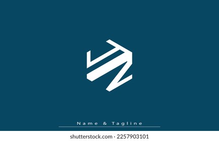 Alphabet letters Initial Monogram Logo YZ, ZY