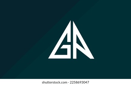 Letras alfabéticas Iniciales Logotipo Monograma GA, AG, G y A