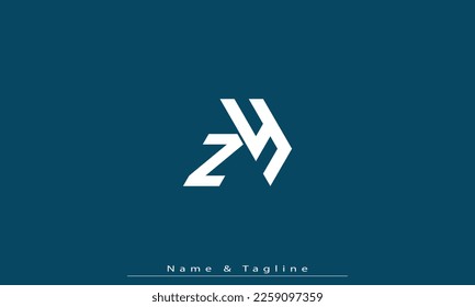 Alphabet letters Initials Monogram logo ZY , YZ