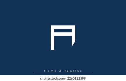 Alphabet letters Initial Monogram Logo A