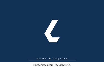 Alphabet letters Initials Monogram logo L 