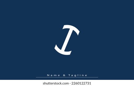 Alphabet letters Initials Monogram logo I