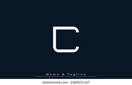 Alphabet letters Initials Monogram logo C 