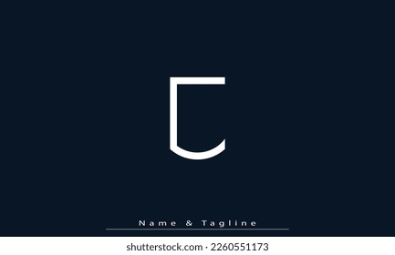 Alphabet letters Initials Monogram logo C 