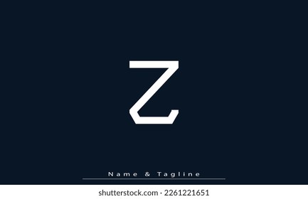 Alphabet letters Initials Monogram logo Z 