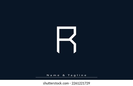 Alphabet letters Initials Monogram logo R 