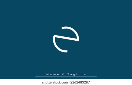 Letras alfabéticas Iniciales Monograma N 