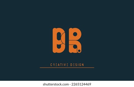 Letras alfabéticas Iniciales Monograma BB 