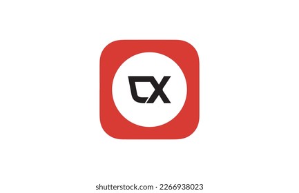 Alphabet letters Initials Monogram logo DX, XD, D and X