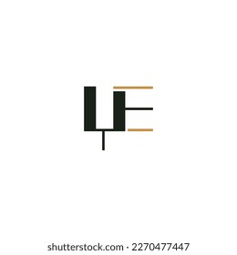 Alphabet letters Initials Monogram logo EY, YE, E and Y