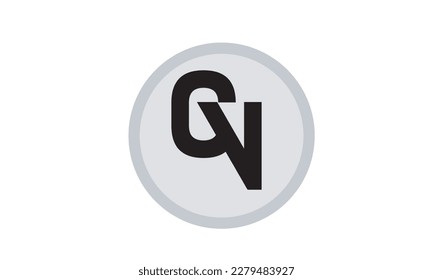 Alphabet letters Initials Monogram logo CV, VC, C and V