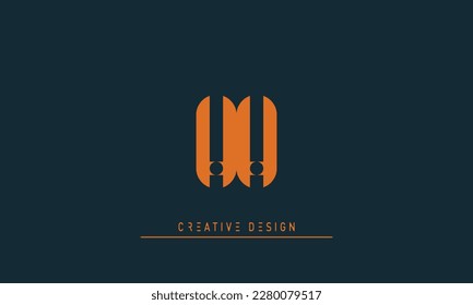 Alphabet letters Initials Monogram logo HH