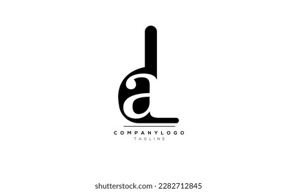 Alphabet letters Initial Monogram Logo DA,LA,DA,LA INITIAL,DA,LA Brief