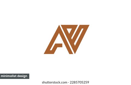 Alphabet letters Initials Monogram logo AB, BA, A and B