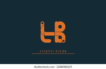 Alphabet letters Initials Monogram logo LB , BL