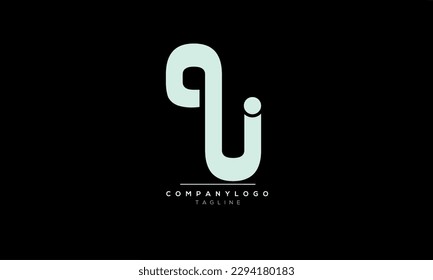 Alphabet letters Initial Monogram Logo QI, QI INITIAL, QI-Brief