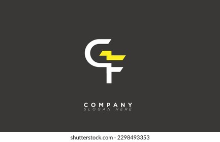 Alphabet letters Initials Monogram logo GF, FG, G and F