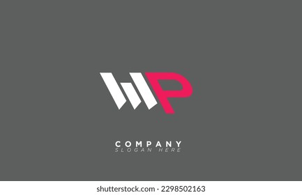 Alphabet letters Initial Monogram Logo MP, PM, M und P