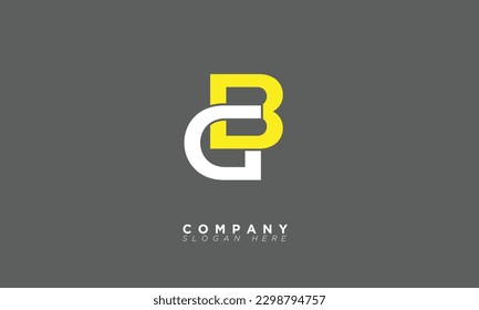 Alphabet letters Initials Monogram logo GB, BG, G and B
