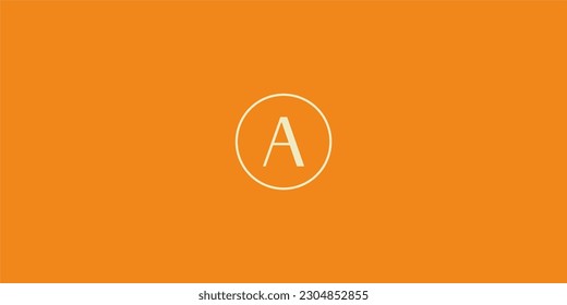 Alphabet letters Initials Monogram logo A, A INITIAL