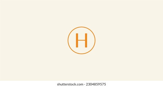Alphabet letters Initials Monogram logo H INITIAL