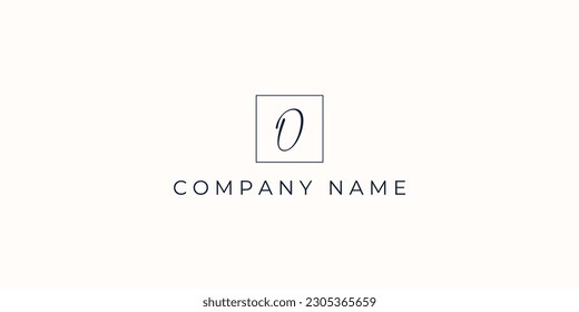 Alphabet letters Initials Monogram logo O INITIAL